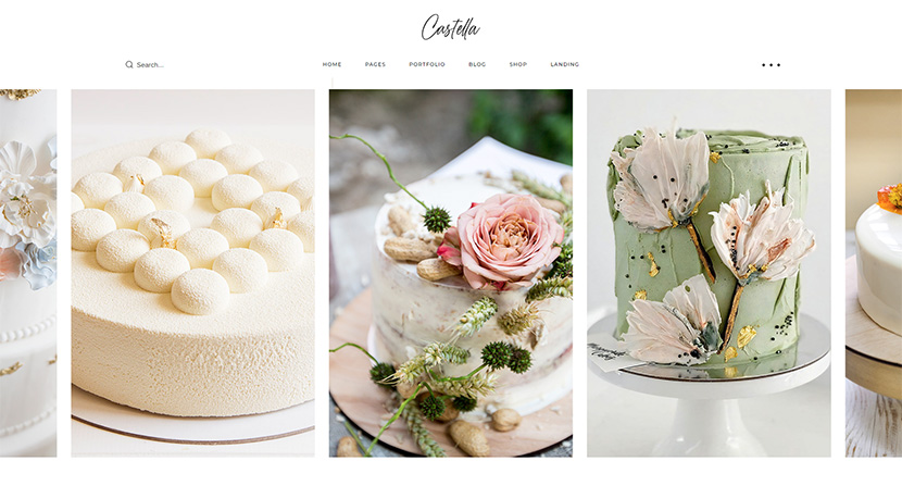 Castella WordPress Template 2