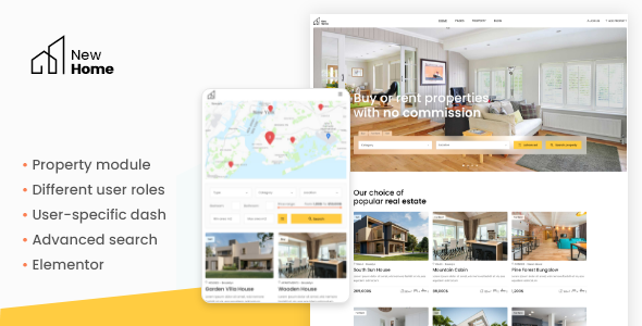 NewHome WordPress Theme