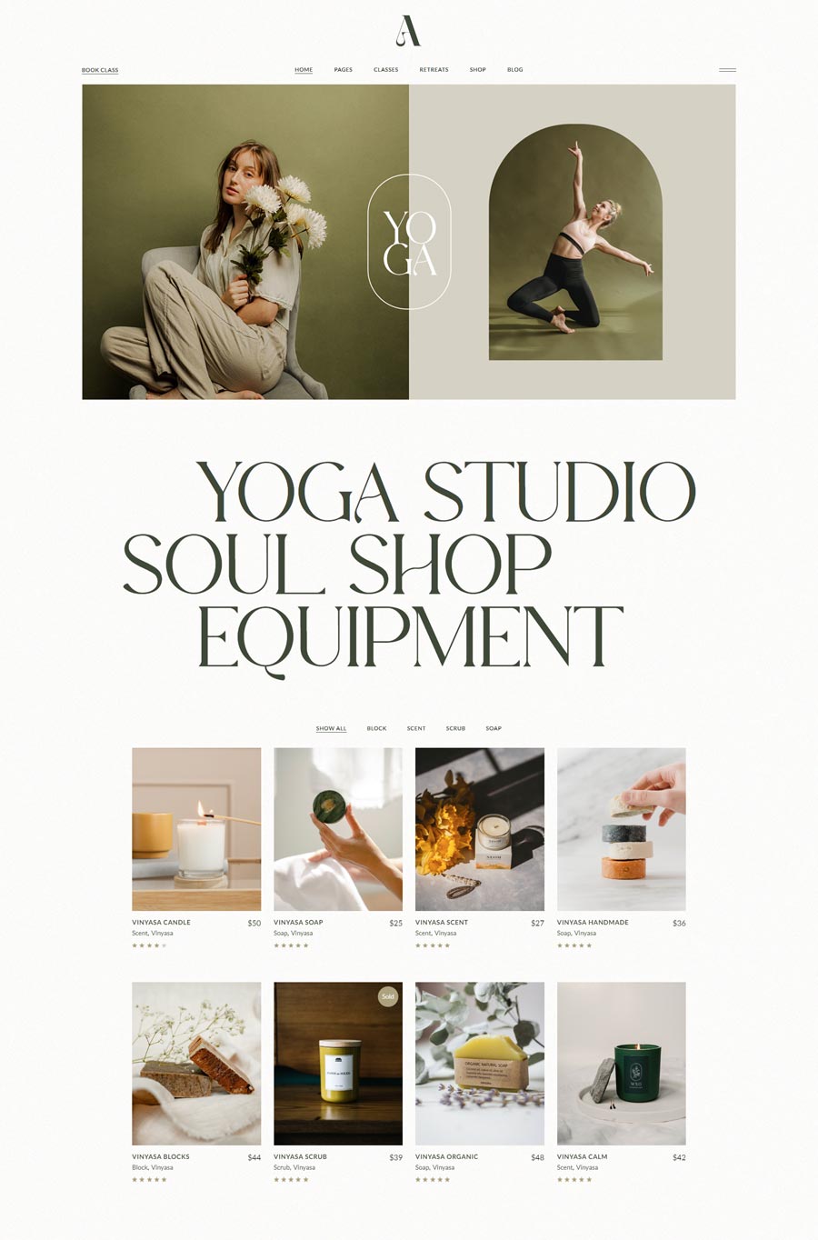 Ashtanga WordPress Template 2