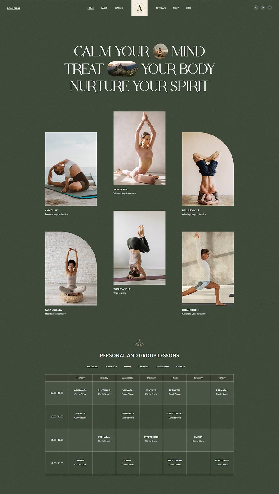 Ashtanga WordPress Template 3