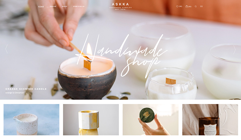 Askka wordpress template 2