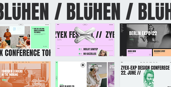 Blühen WordPress Theme