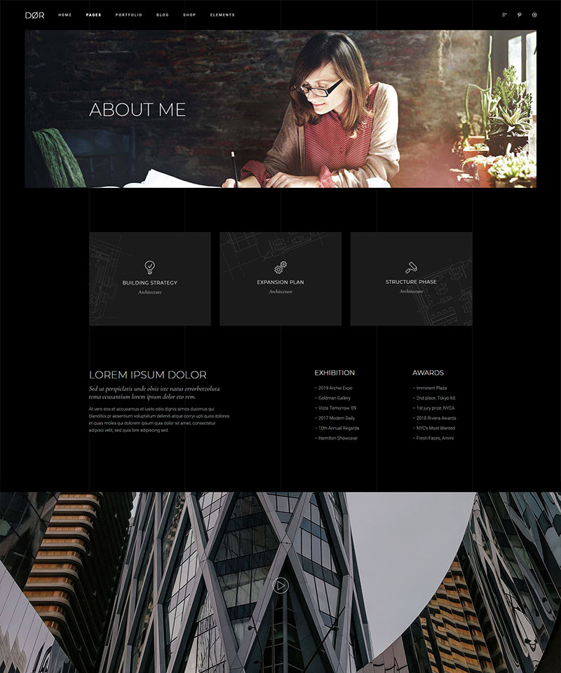 Dor WordPress Theme 3