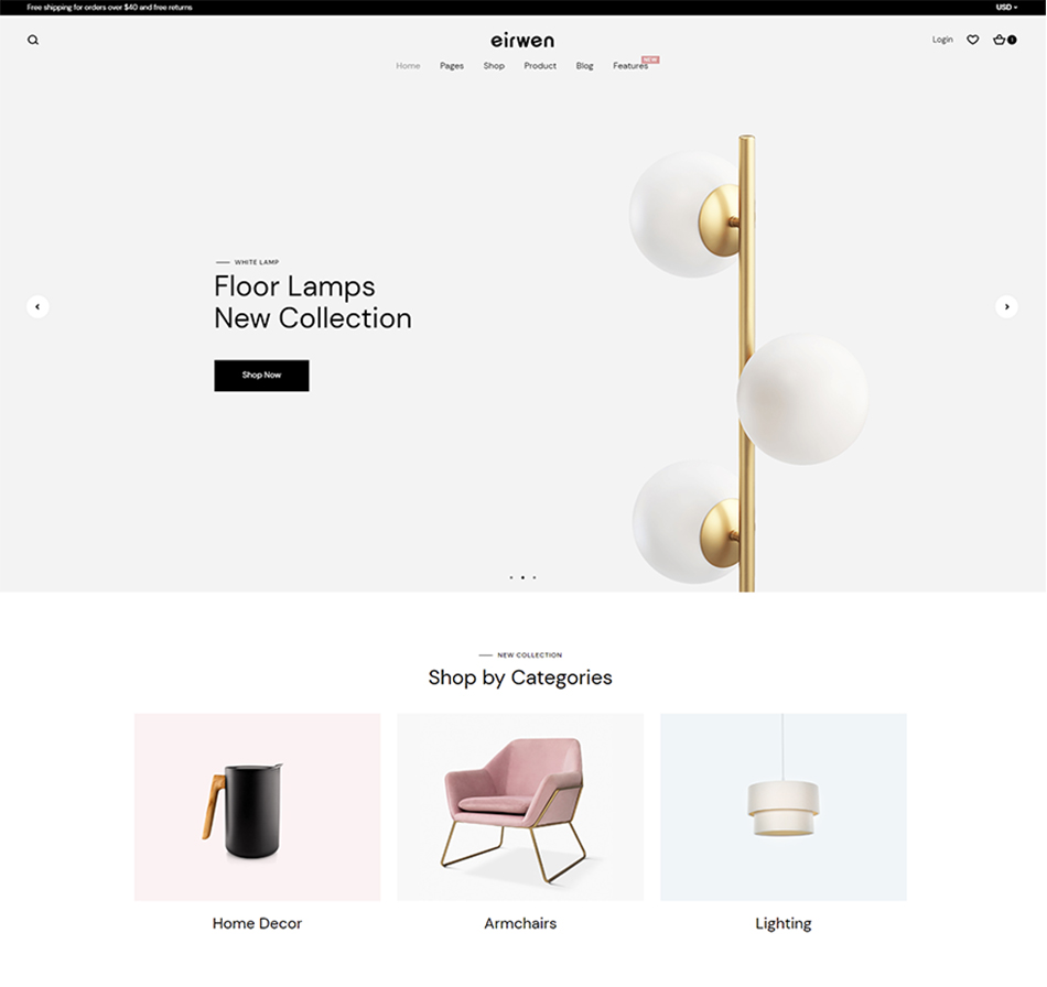 Eirwen wordpress template 2