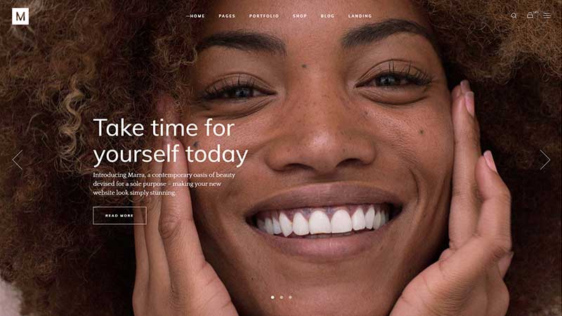 Marra WordPress Template 1