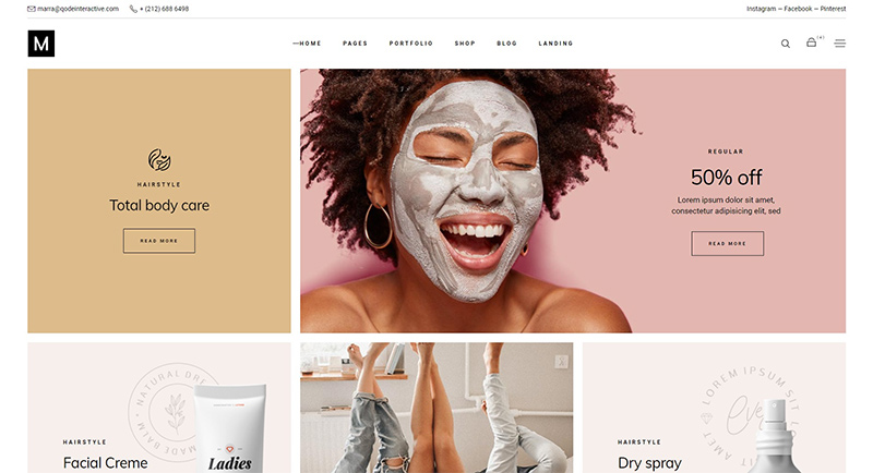 Marra WordPress Template 2