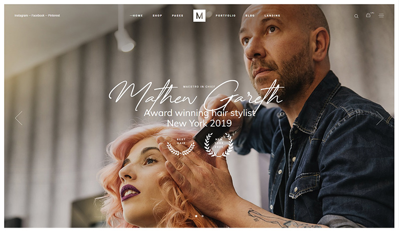 Marra WordPress Template 1