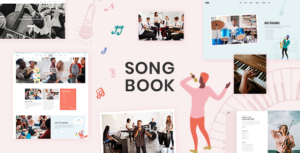 SongBook WordPress Theme